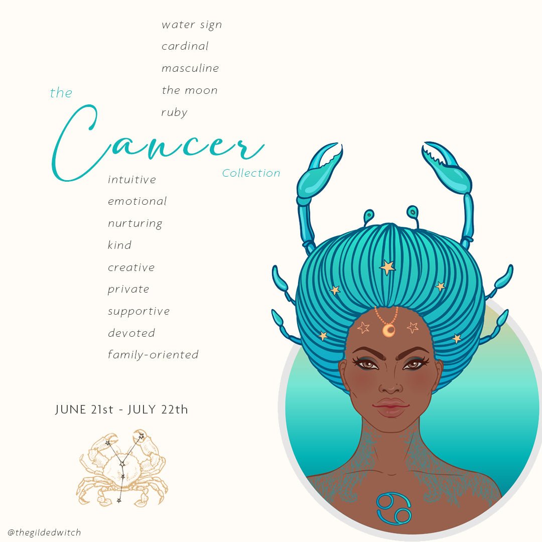 Cancer Zodiac Sign - The Crab | The Gilded Witch