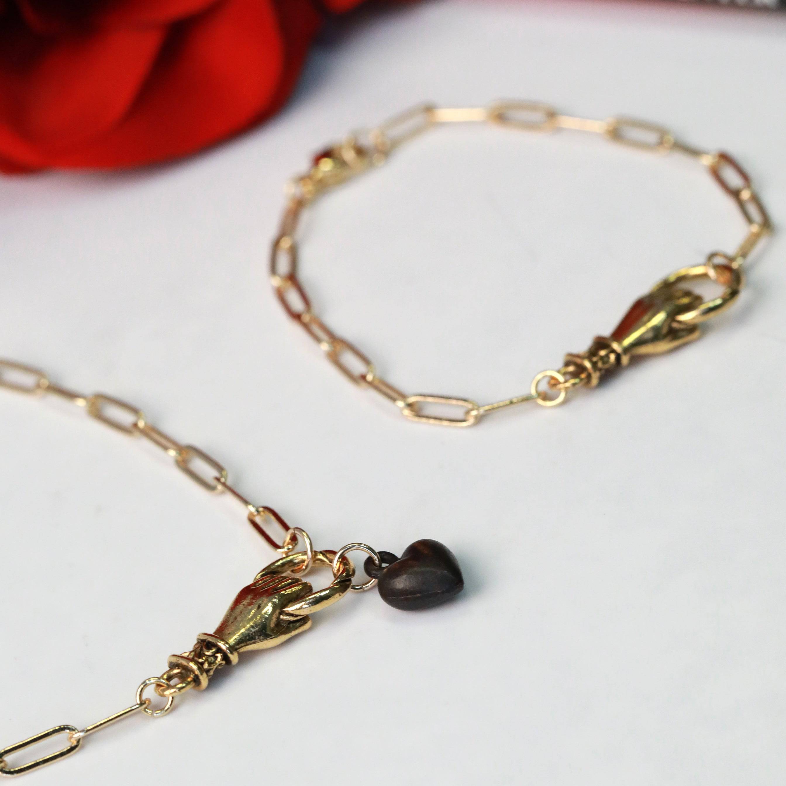 Lock & Key BFF Necklace SET - GOLD - Luna & Rose Jewellery